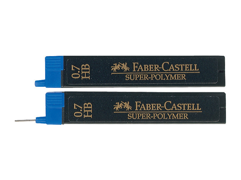 Astuccio 12 mine HB Faber-Castell Super Polymer 0,7 mm