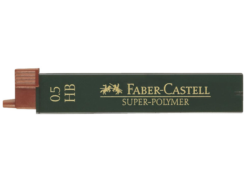 Astuccio 12 mine HB Faber-Castell Super Polymer 0,5 mm