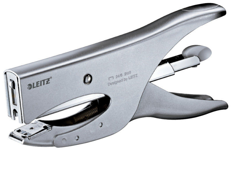 Cucitrice a pinza max 40 fogli Leitz 5549 grigio metallizzato satinato