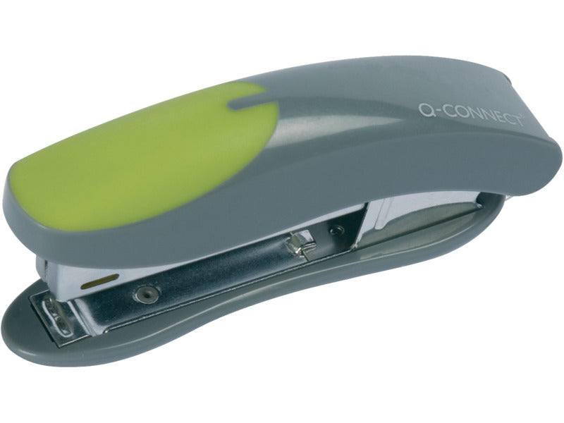 Cucitrice fino a 12 fogli Q-Connect grigio/verde