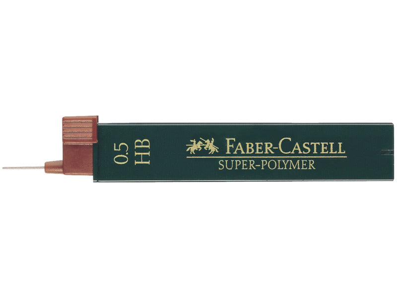 Astuccio 12 mine HB Faber-Castell Super Polymer 0,5 mm
