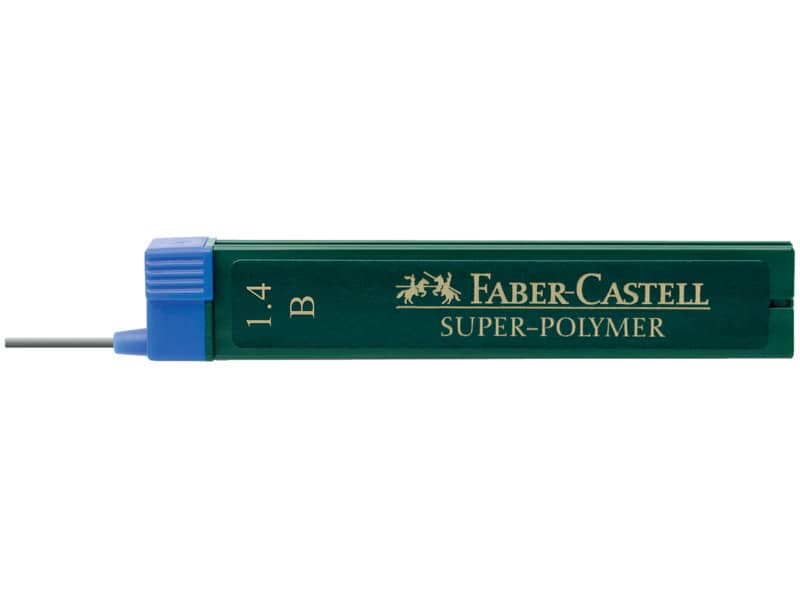 Astuccio 6 mine B Faber-Castell E-Motion 1,4 mm