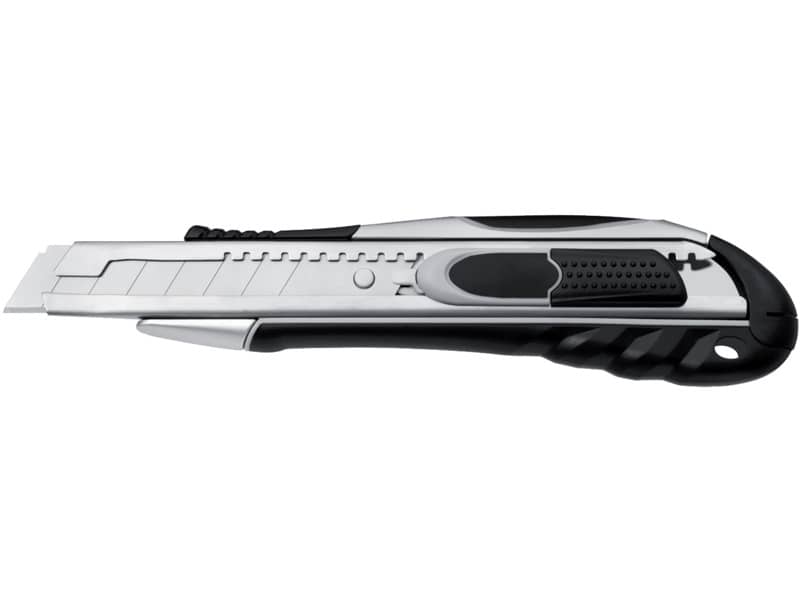 Cutter di sicurezza Westcott Duo Safety larghezza lama 18 mm grigio / nero E- 00