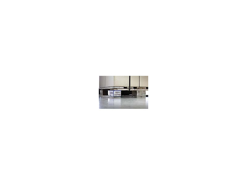 Buste a fascia DURABLE per piede pallet plastica blu scuro 145 x 65 mm conf. 50
