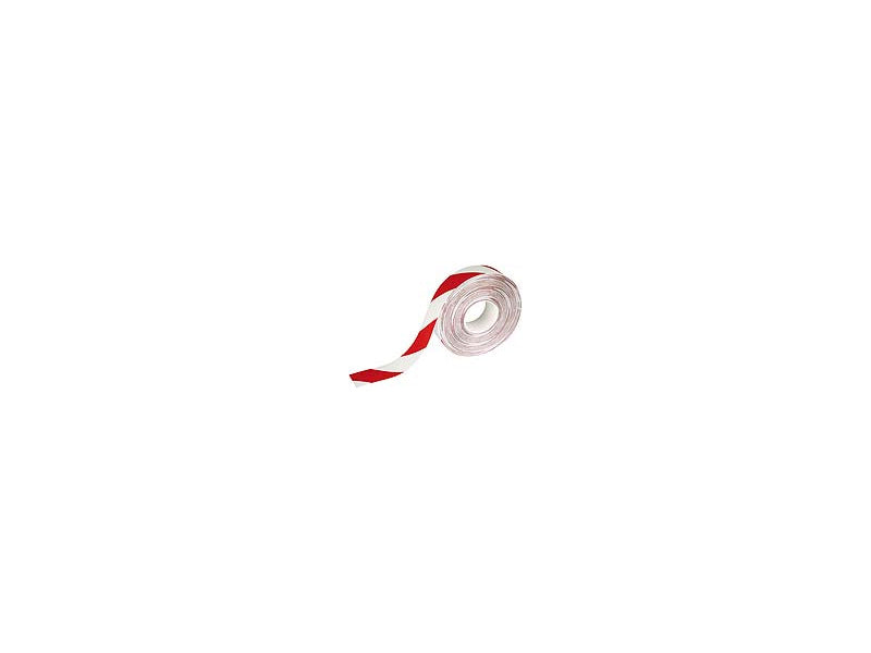 Bobina di nastro antiscivolo adesivo DURABLE DURALINE 50/07 rosso segnale-bianco