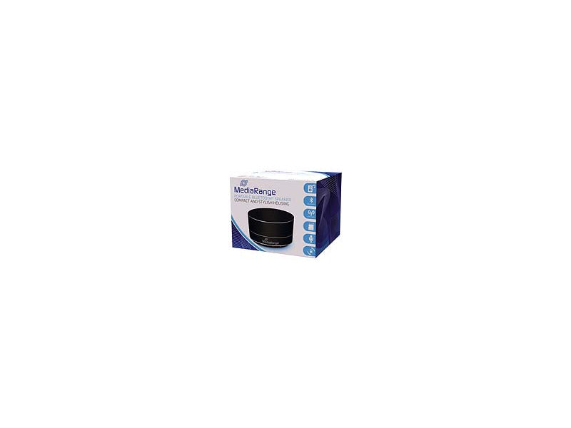 Altoparlante stereo Bluetooth Media Range nero mini 3W