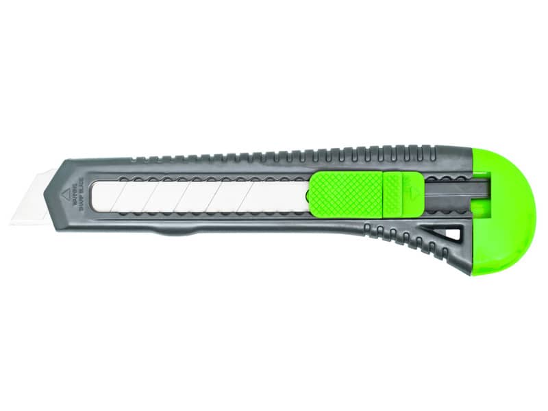 Cutter in plastica con guida Q-Connect 18 mm