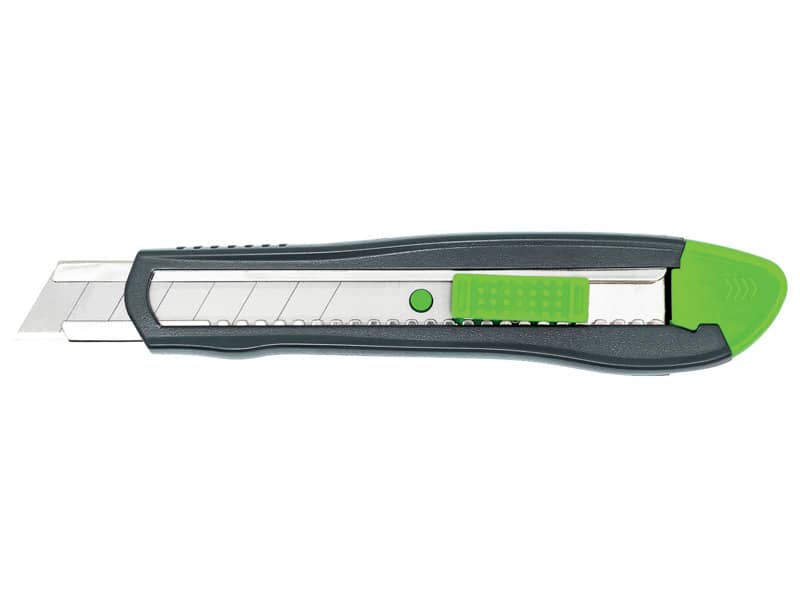Cutter in metallo con guida Q-Connect 18 mm