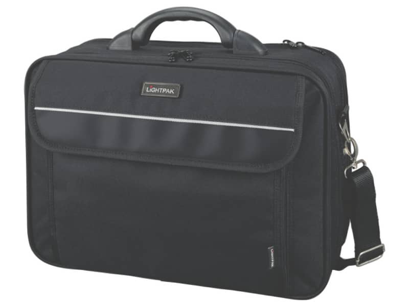 Borsa portacomputer Lightpak ARCO in poliestere 40,5x33x16 cm fino a 15'' nero
