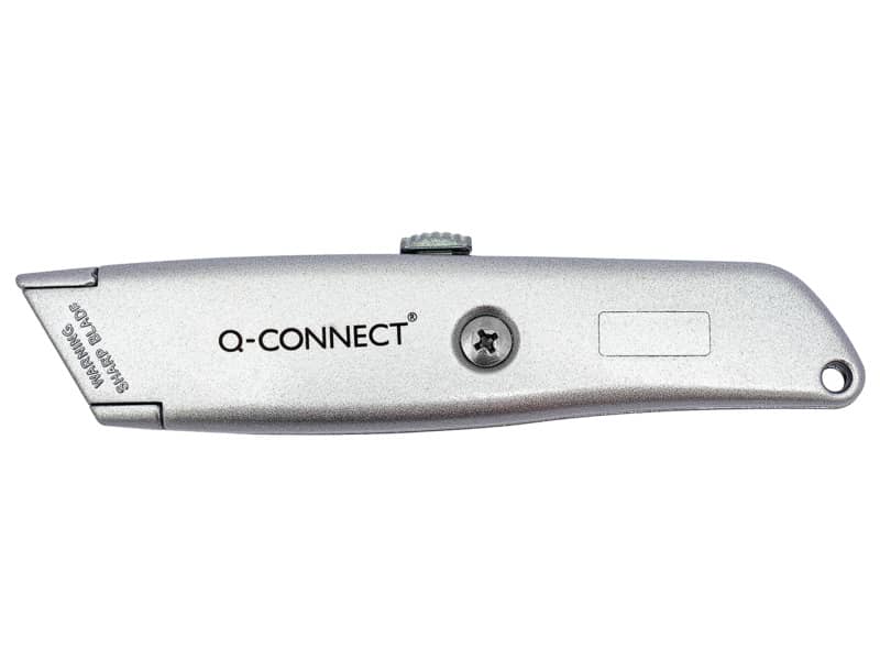Cutter Q-Connect metallo 18 mm trapezoidale