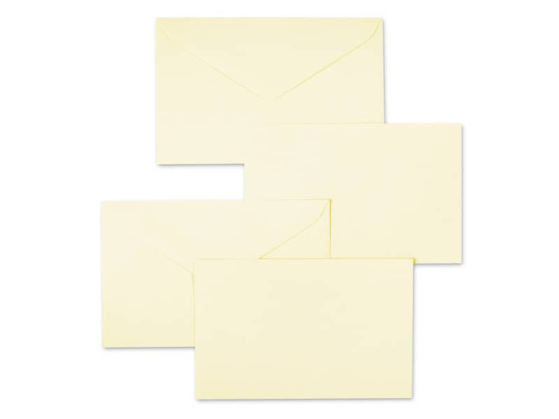 Biglietti con busta Ellebi - Sadoch Ivory ''formato 9'' 9x14 cm avorio Conf. 100 pezzi - 8319AVO