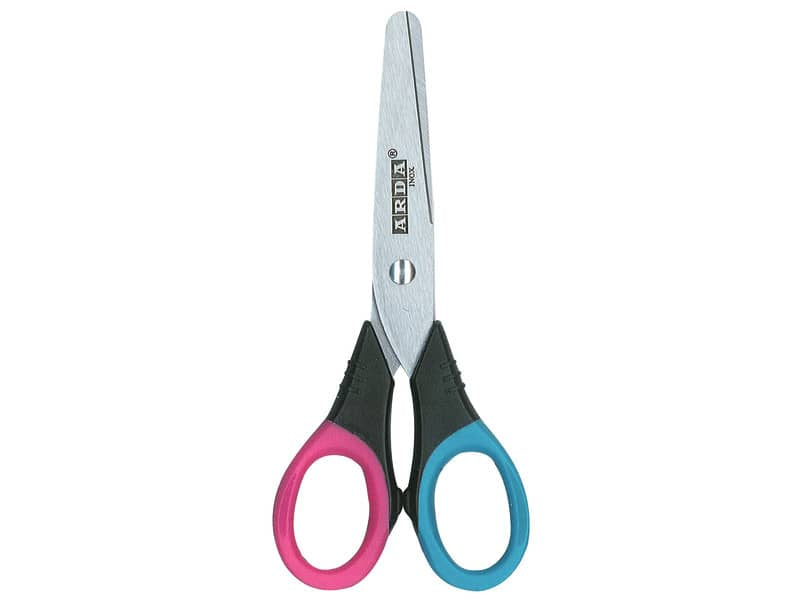 Forbice ARDA Bi-Soft plastica morbida/acciaio inox assortiti 13 cm