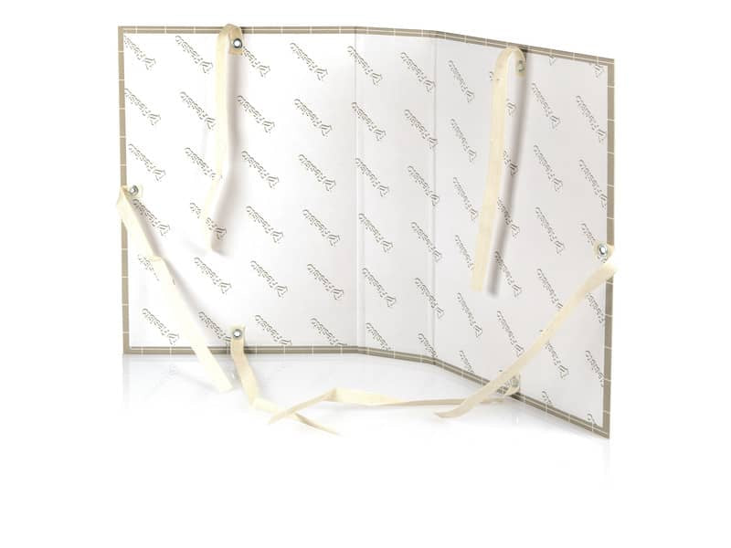 Faldoni con lacci rivettati Brefiocart Centro Class Resisto 25x35 cm dorso 10 cm grigio Conf. 10 pz - -10