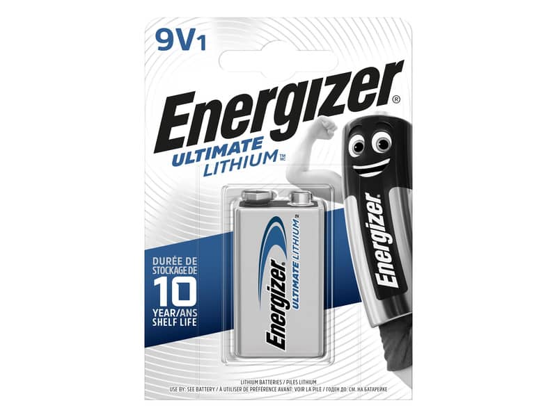 Batteria ENERGIZER Ultimate Lithium 9V E301535000