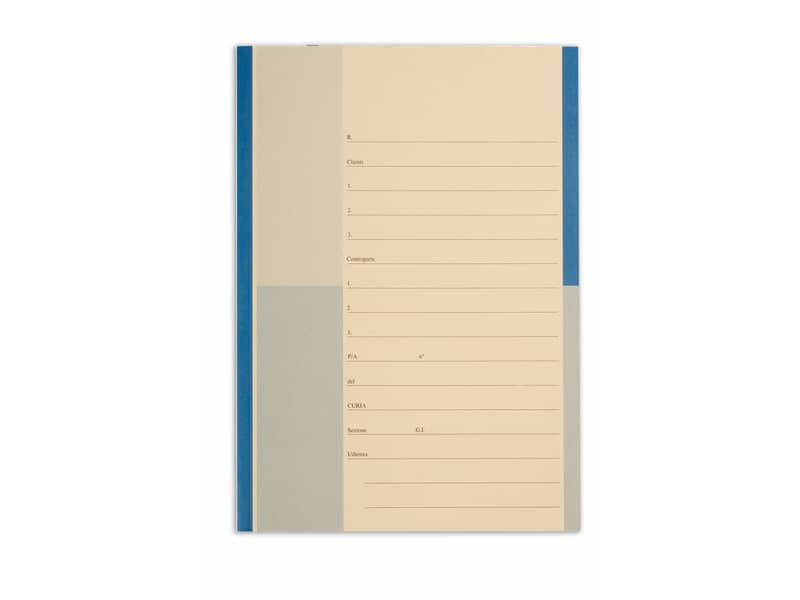 Cartelline a 2 lembi 4Pro A4 in carta schedografica 270 g/m² dorso 3 cm blu conf. da 20 pezzi - 7015 01