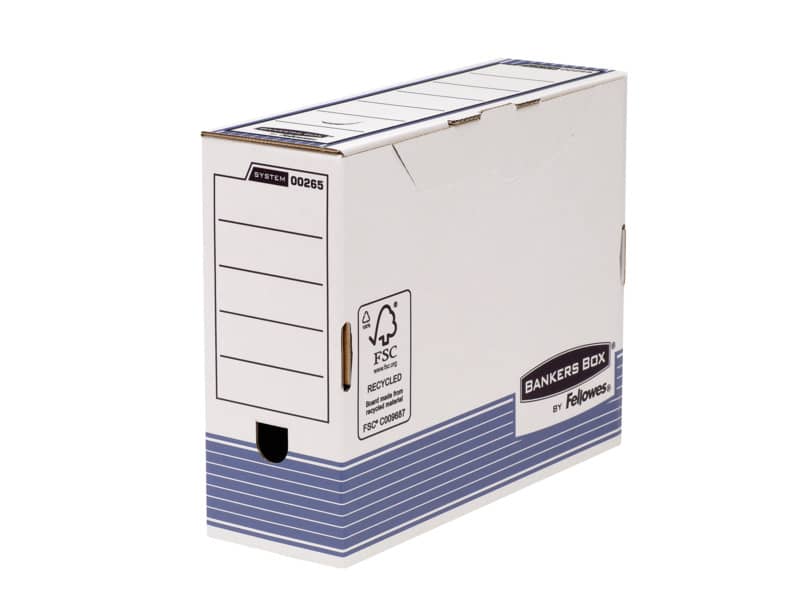 Scatole archivio Fellowes Box System A4 32,7x26,5 cm dorso 10 cm