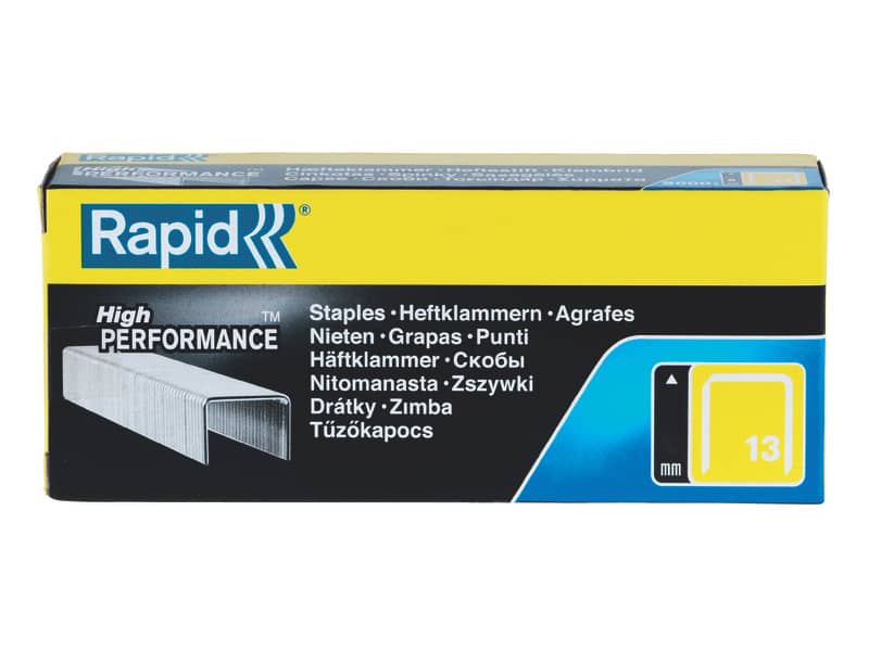 Punti metallici Rapid Super Strong a filo fine 13/4 conf. da 5000
