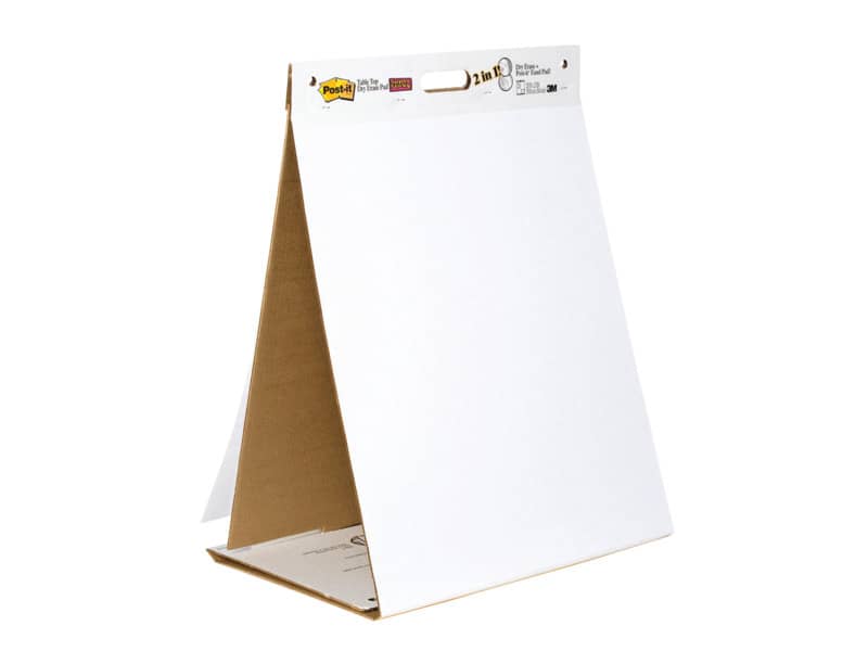 Blocco da tavolo 20 ff Post-it® Super Sticky 584 mm x 508 mm bianco