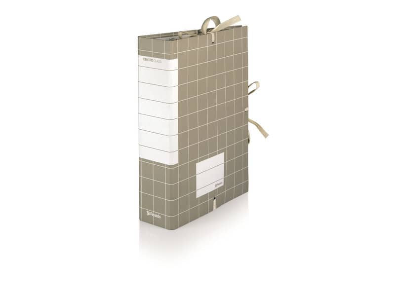 Faldoni con lacci rivettati Brefiocart Centro Class Resisto 25x35 cm dorso 20 cm grigio Conf. 10 pz - -20