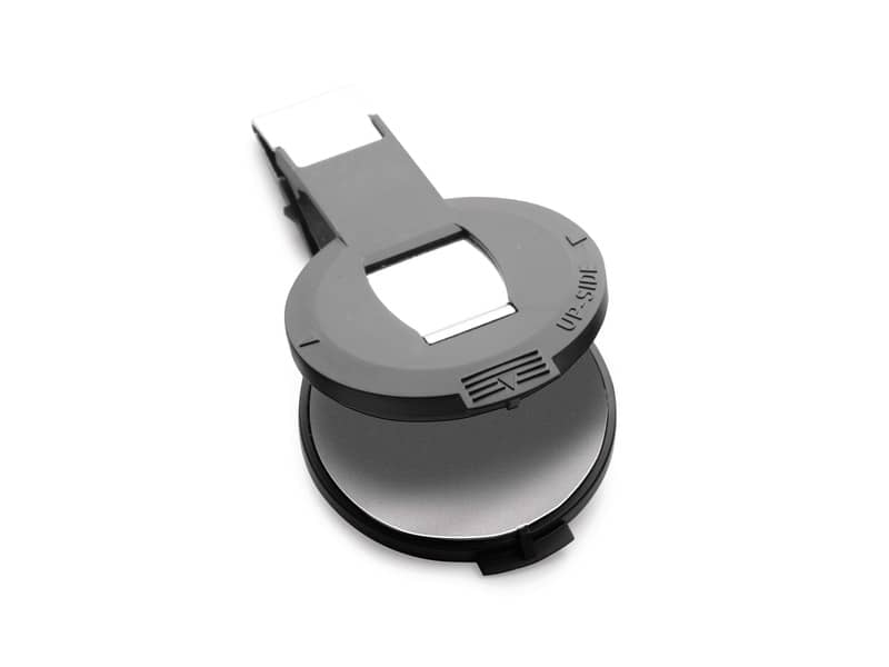 Piastra per timbro a secco Ø 41 mm Trodat metallo conf. 5 pezzi