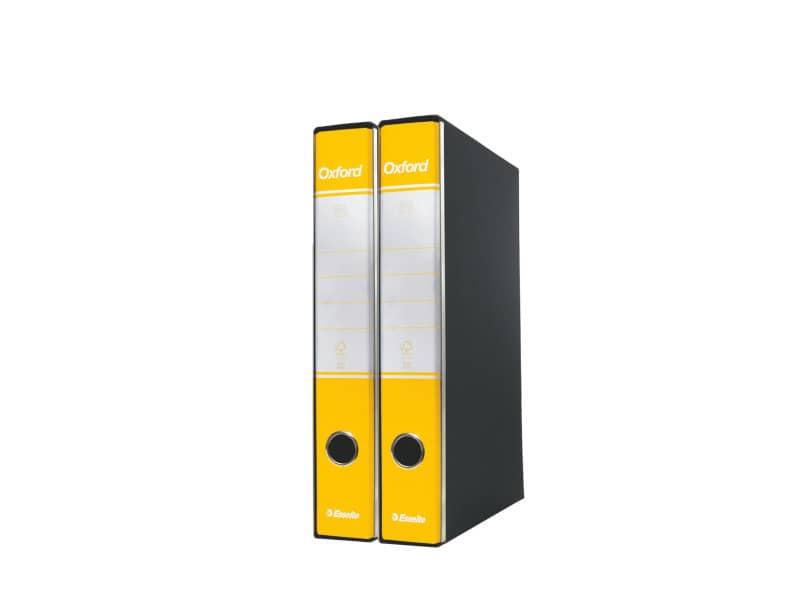 Registratore con custodia Esselte G84 Oxford protocollo 29,5x35 cm - dorso 5 cm