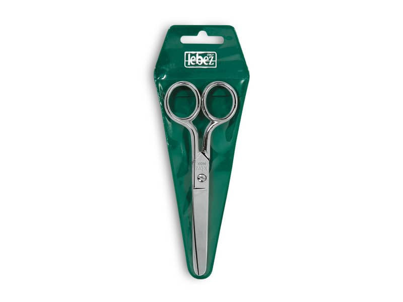 Forbici Lebez punta tonda acciaio grigio 15 cm 056/15