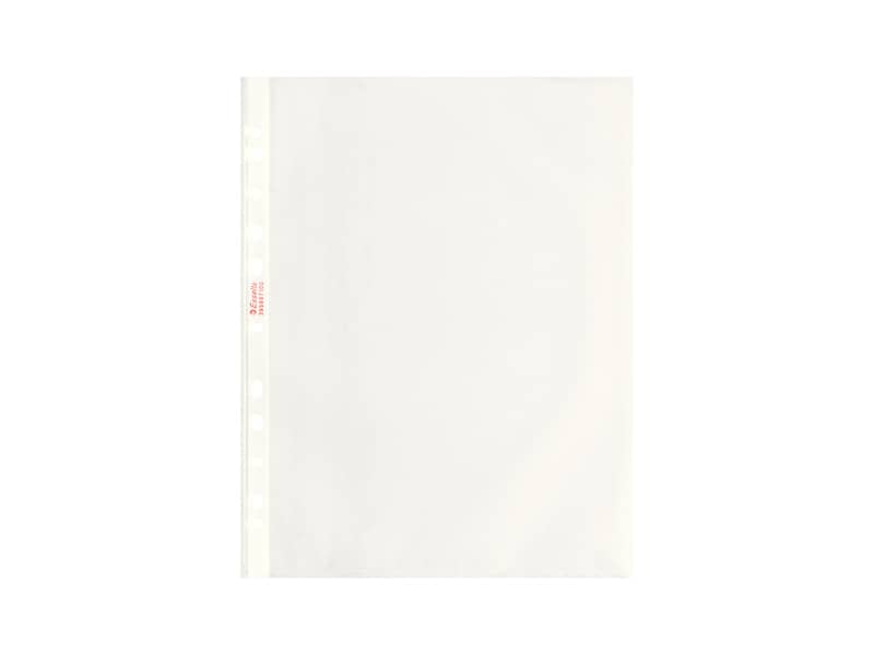 Buste a perforazione universale goffrate Esselte OFFICE 22x30 cm trasparente antiriflesso conf.150