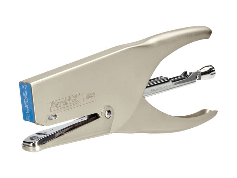 Cucitrice a pinza Rapid S21 Supreme SuperFlatClinch 30 fogli cromo