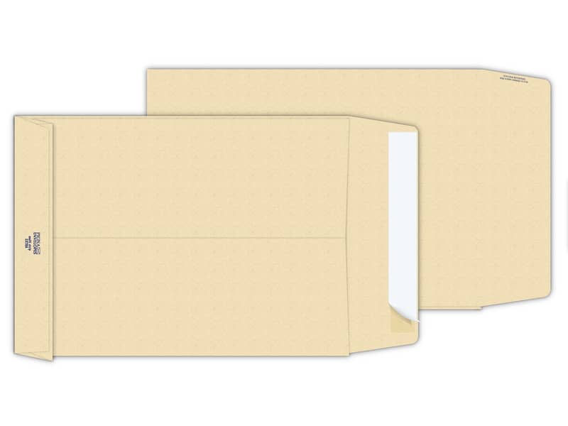 Buste a sacco con soffietto Pigna Envelopes Multi Strip Extra 25+4 x 35 cm avana Conf. 250 pezzi