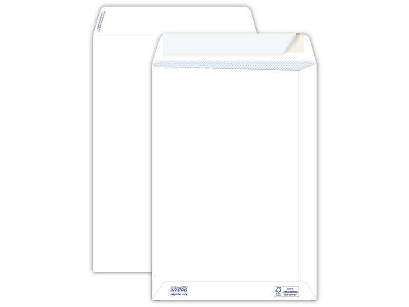 Buste a sacco bianche autoad. removibili Pigna Envelopes Competitor strip 80 g/m² 230x330 mm conf. 500