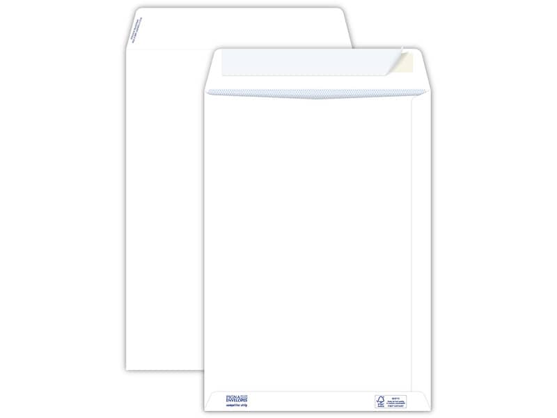 Buste a sacco bianche autoad. removibili Pigna Envelopes Competitor strip 80 g/m² 250x353 mm conf. 500
