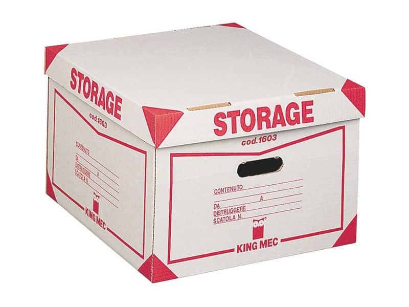 Contenitore 4 scatole King Mec Storage 41x27x43 cm