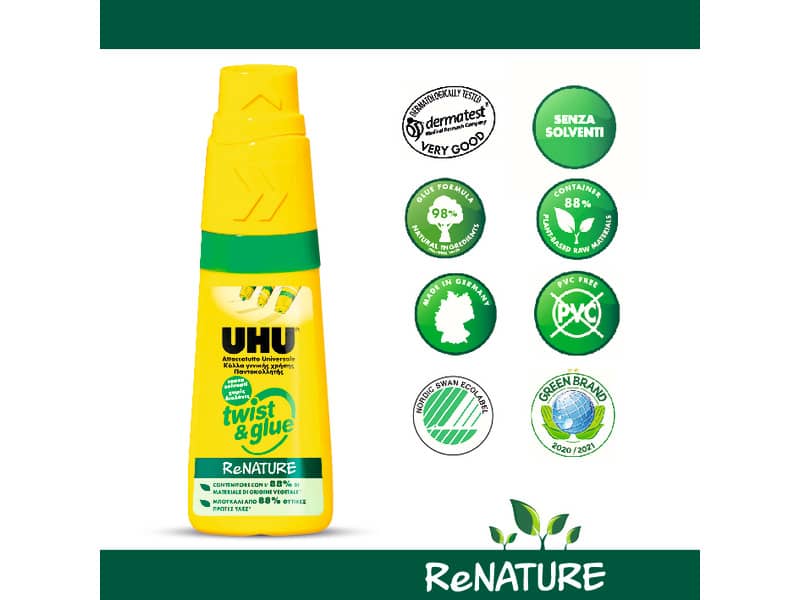Colla Uhu Twist & Glue Renature 35 g