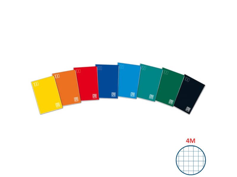 Quaderno Maxi One Color A4 100 g/m² 18+1 ff 0A - 21x29,7 cm -1920