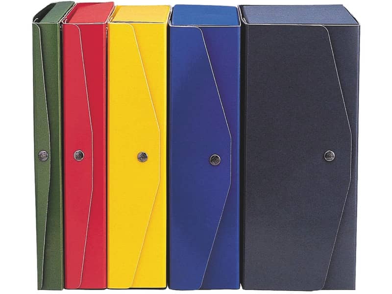 Scatola archivio King Mec Project - dorso 6 - 26x36 cm