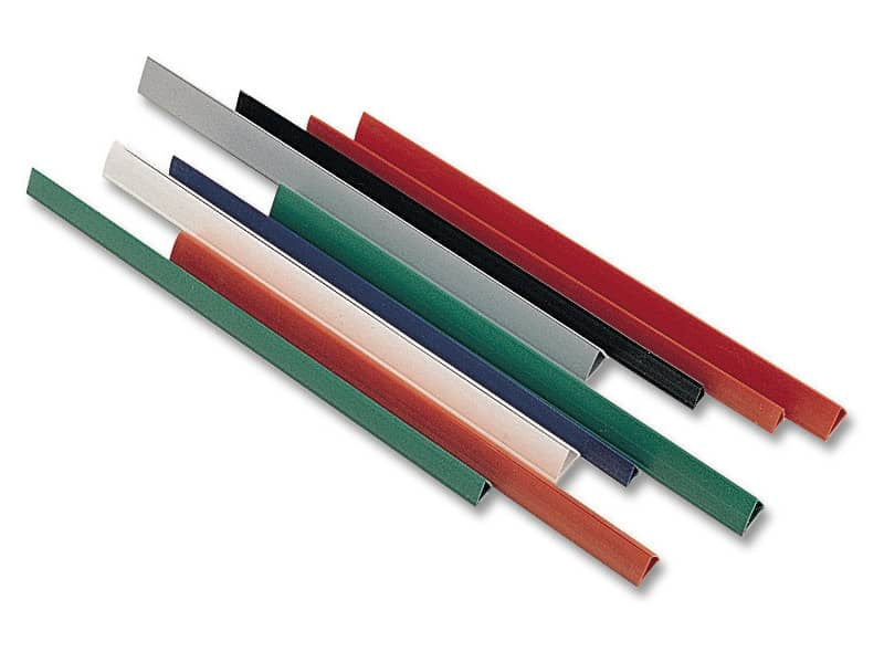 Dorsini triangolari Methodo 297 mm dorso 12 mm nero scatola da 50 pezzi - X801203