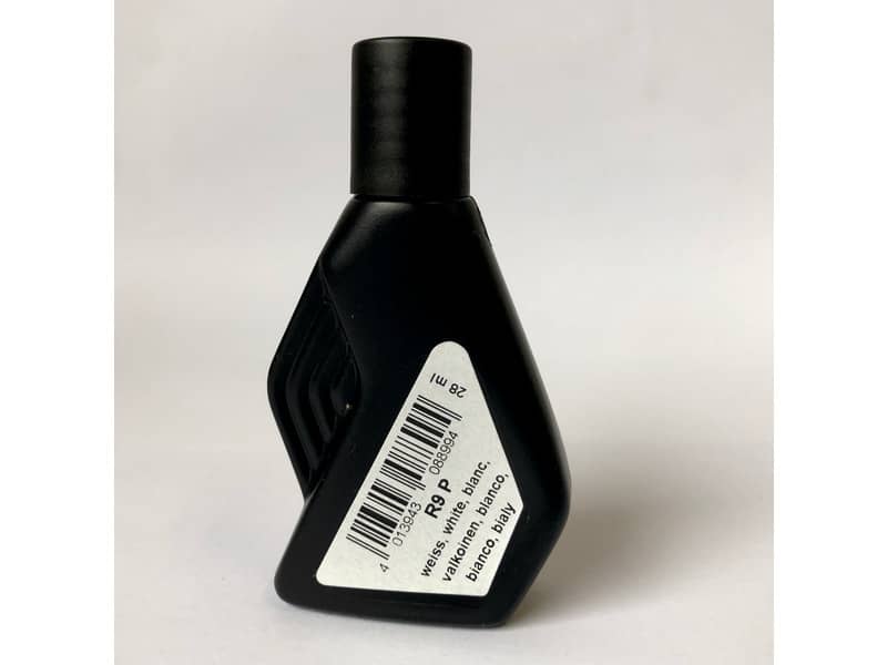Inchiostro unversale per timbri Trodat R9 a rapida essiccazione 28 ml bianco