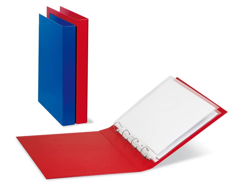 Raccoglitore Sei Rota Nettuno Stratopan® A4 - 4 anelli a D 30 mm blu - dorso 4 cm