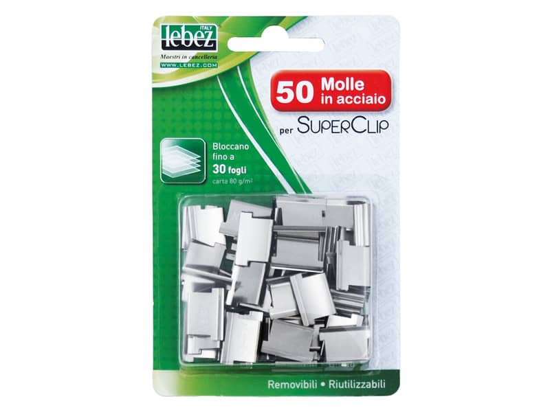 Ricarica Molle lebez acciaio conf. 50 pezzi 1061