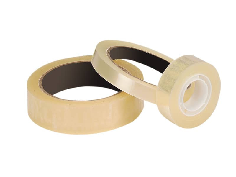 Nastro adesivo trasparente Q-Connect in PP 19 mm x 33 m - conf. 8 rotoli