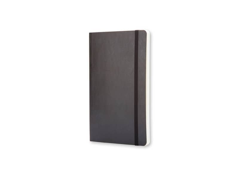 Taccuino a righe large 13x21 cm copertina morbida Moleskine nero