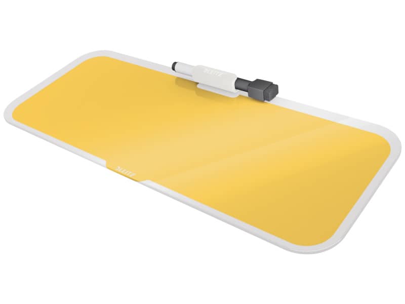 Blocco da scrivania in vetro Cosy - 150x60x380 mm Leitz giallo caldo