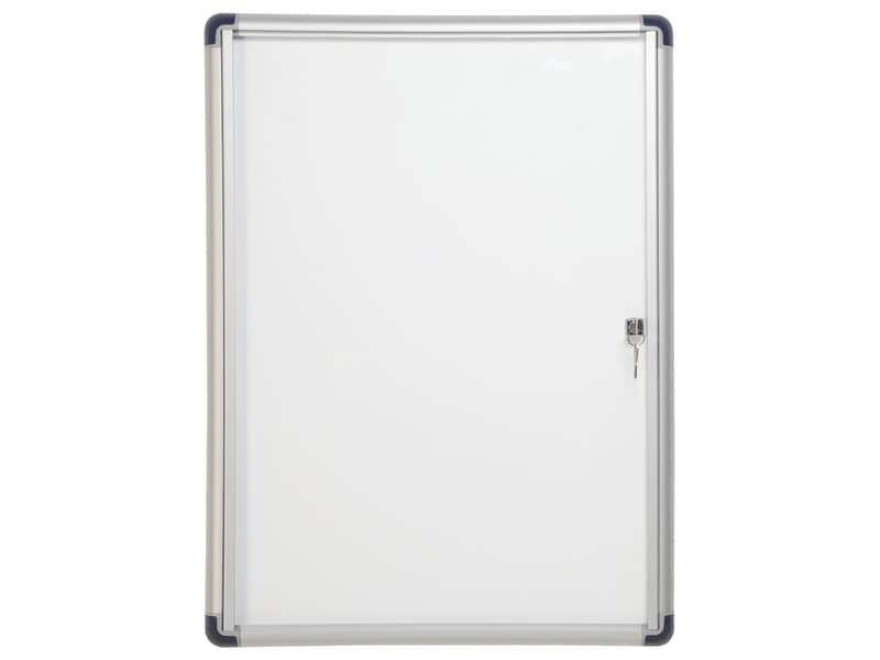 Bacheca magnetica Bi-Office Enclore Budget con cornice in alluminio 4xA4