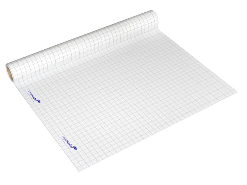 Pellicola elettrostatica per lavagna Legamaster Magic-Chart XL Flipchart 15 ff 90x120 cm quadretti bianco L-1590 54