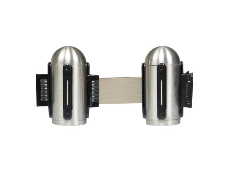 Attacco murale con nasto retrattile 2,1 m grigio Securit® 14,3x7,5x7,5 cm RS-RTWM-RVS-GY