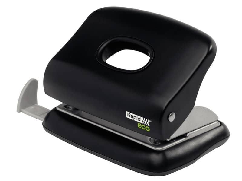 Perforatore a 2 fori Rapid ECO Punch Fashion 20 fogli nero