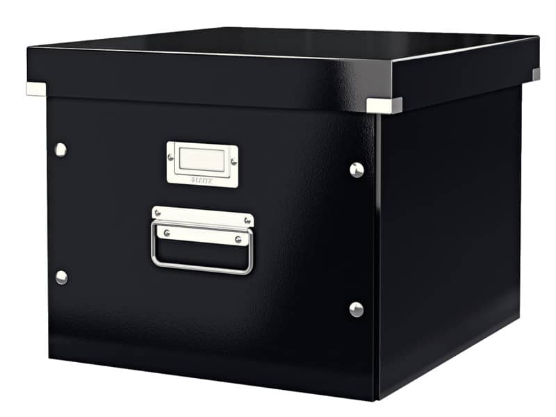 Contenitore per cartelle sospese Leitz CLICK & STORE A4 nero 35,7x28,5x36,7 cm