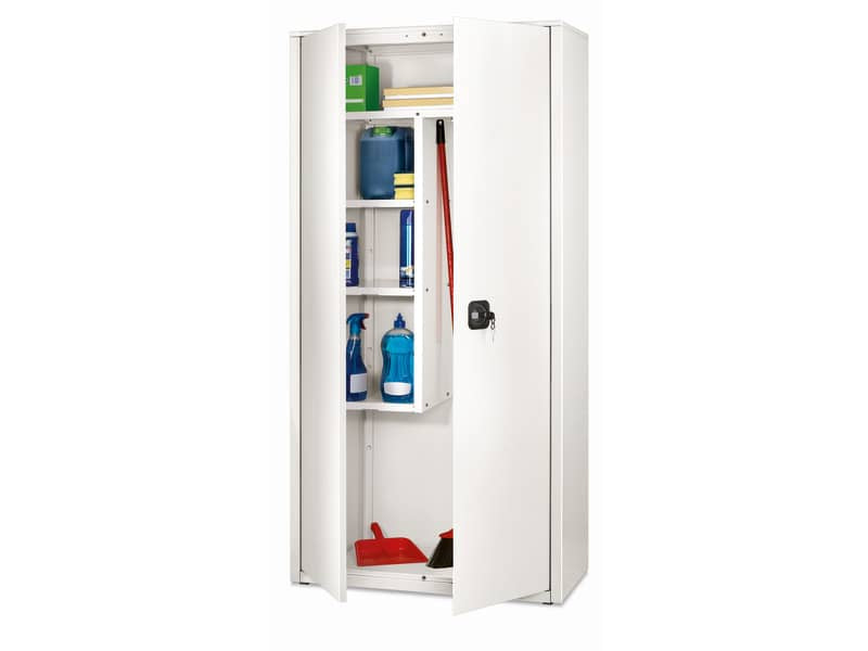 Armadio multiuso a porte battenti Tecnical 2 BA-90-TRA - con divisore verticale 90x41x181,5 cm
