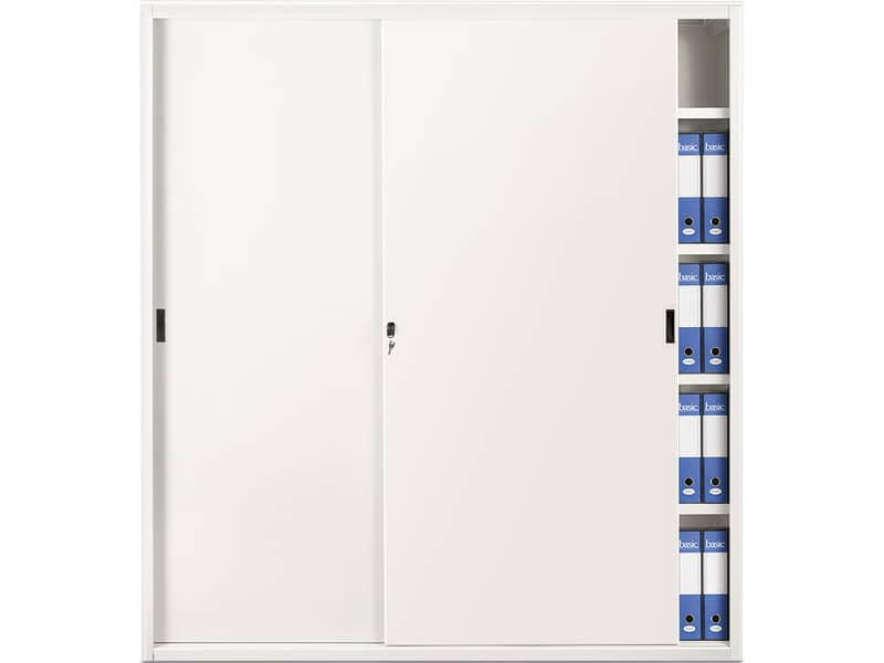 Armadio in metallo a porte scorrevoli 618 - 180x45x200 cm Tecnical 2