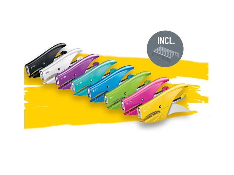 Cucitrice fino a 15 fogli Leitz 5547 WOW blu metallizzato